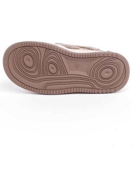 Bağcıklı Comfort Kürklü Kadın Sneaker indirimleri