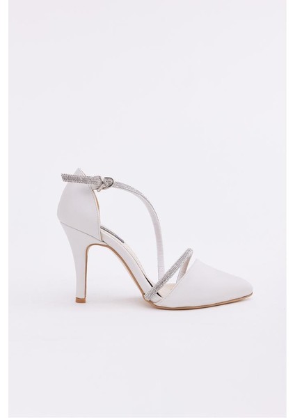 Taşlı Kadın Topuklu Ayakkabı