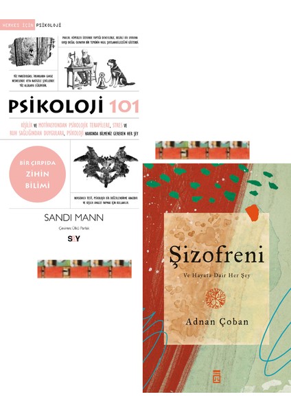 Psikoloji 101 / Şizofreni (2 Kitap)