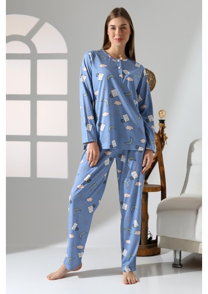 shop Patlı Uzun Kol Pijama Takımı
