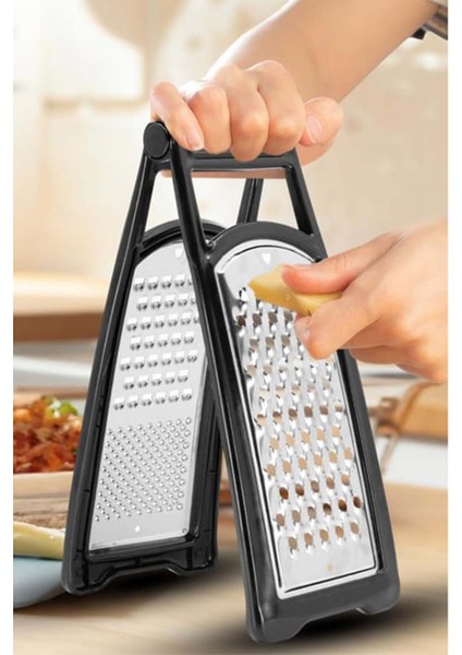 Hazneli Siyah Rende Kolay ve Ergonomik