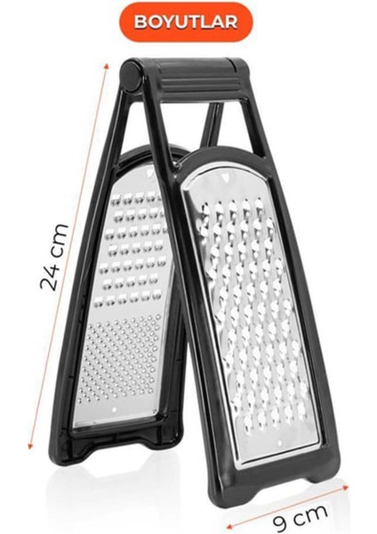 Hazneli Siyah Rende Kolay ve Ergonomik fırsatları