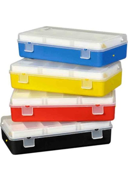 Mini Organizer Raflı , Şeffaf Kapaklı