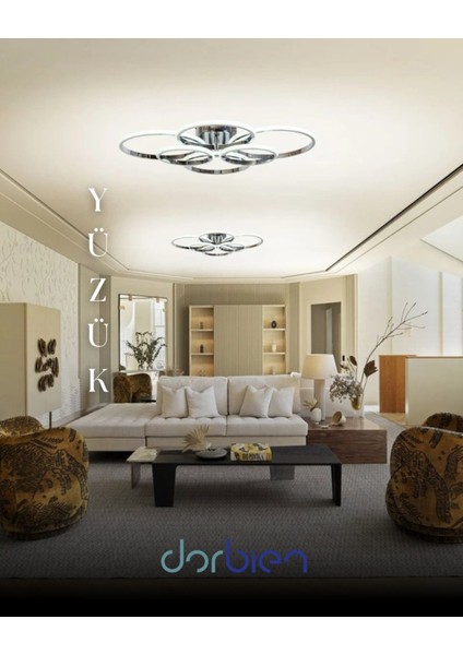 Dorbıen AR-6102-4K Modern Avize 3 Renk LED Tr