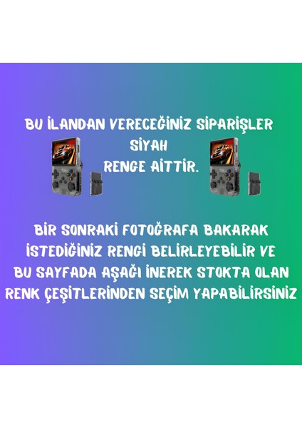 R36S Oyun Konsolu El Atarisi Arkos Işletim Sistemi 128 GB Hafıza +21.000 Oyun 3.5 Inch Ekran
