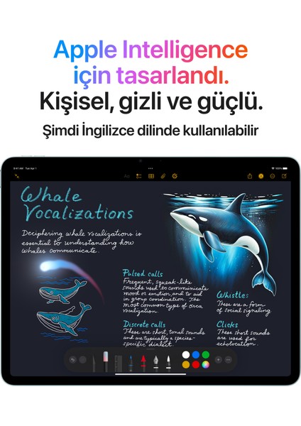 iPad Air M3 11" 256GB Wi-Fi Yıldız Işığı MCA44TU/A