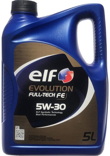 Evolution Full-Tech Fe 5W-30 5 Litre Motor Yağı ( Üretim Yılı: 2023)