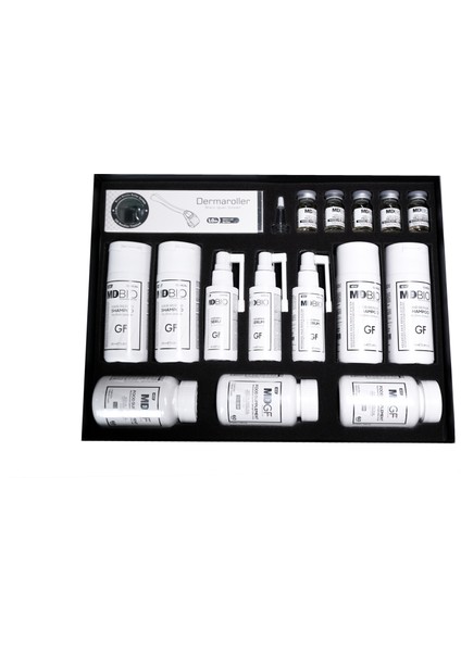 I Care My Hair 6 Aylık Saç Bakım Seti - Şampuan, Saç Serumu, Multi-Vitamin, Meso Serum ve Dermaroller Seti - Klinik Onaylı