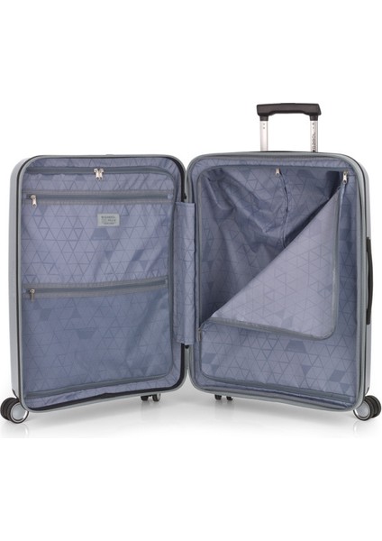 2 Valiz Seti (Kabin ve Orta Boy) Brooklyn Gümüş fırsatları