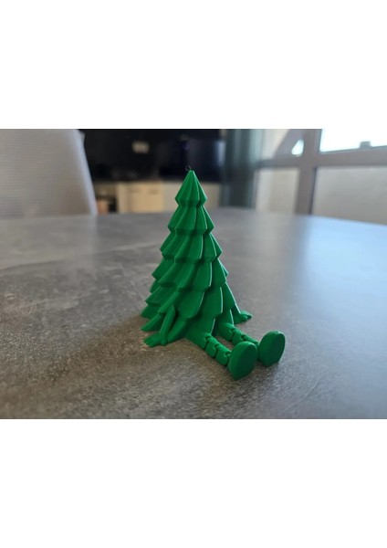 Sevimli Oturabilen Plastik Ağaç Oyuncak