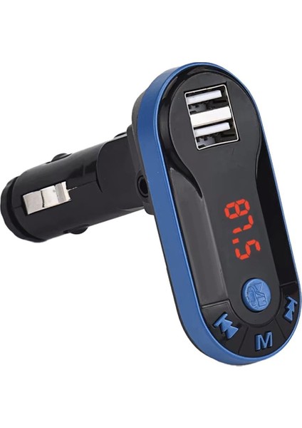 Usb-Sd-Bluetooth-Mp3 Destekli 12-24 Volt Ekranlı Hafızasız Fm Transmitter HL-19682