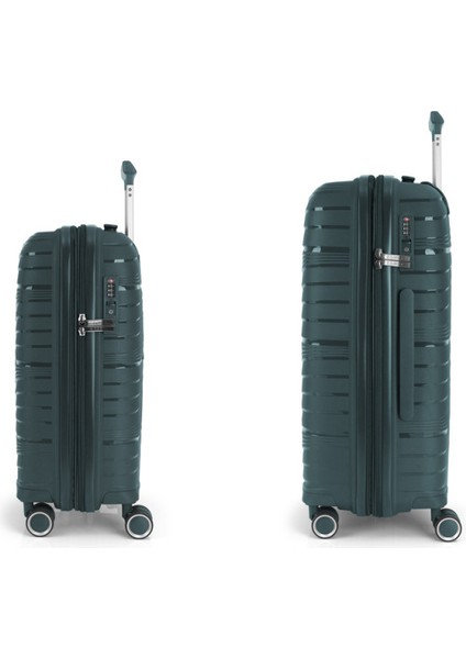 2'li Bavul Seti (Kabin ve Orta) Kıba Yeşil fiyatları