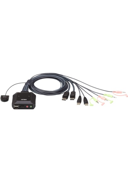 CS22DP 2 Pc Dısplay Port 2port USB 2.0 Kvm Switch