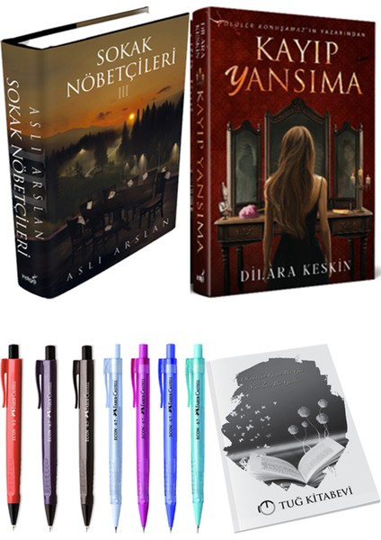 Kayıp Yansıma (Ciltli) ve Sokak Nöbetçileri 3 (Ciltli) (2'li Set)
