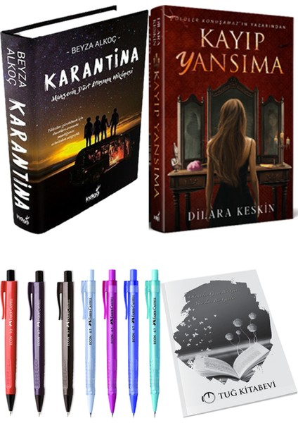 Kayıp Yansıma (Ciltli) ve Karantina 1 (Ciltli) (2'li Set)