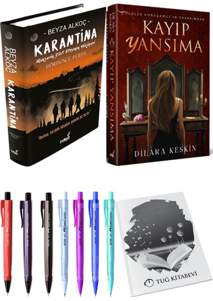 Kayıp Yansıma (Ciltli) ve Karantina 4 (Ciltli) (2'li Set)