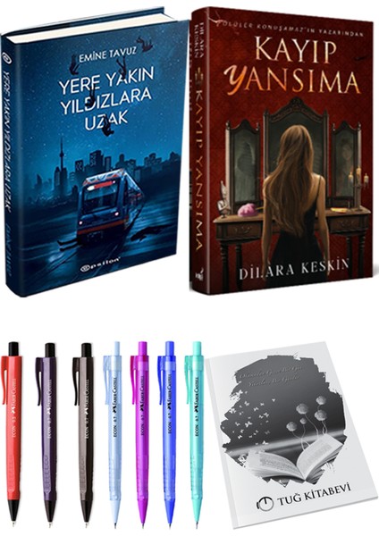 Kayıp Yansıma (Ciltli) ve Yere Yakın Yıldızlara Uzak (Ciltli) (2'li Set)