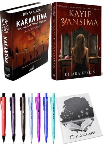 Kayıp Yansıma (Ciltli) ve Karantina 3 (Ciltli) (2'li Set)