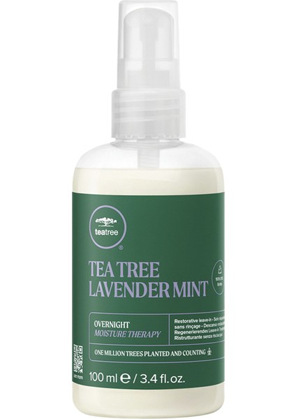 Paul Mitchell Tea Tree Lavender Mint Overnight Therapy Gece Bakım 100 ml
