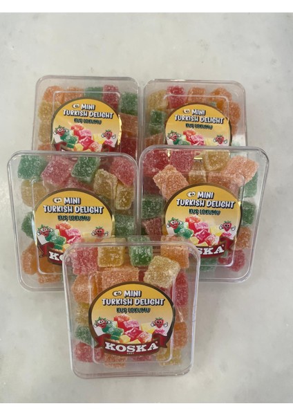 Kuş Lokumu Miniş 100 gr 3 Adet