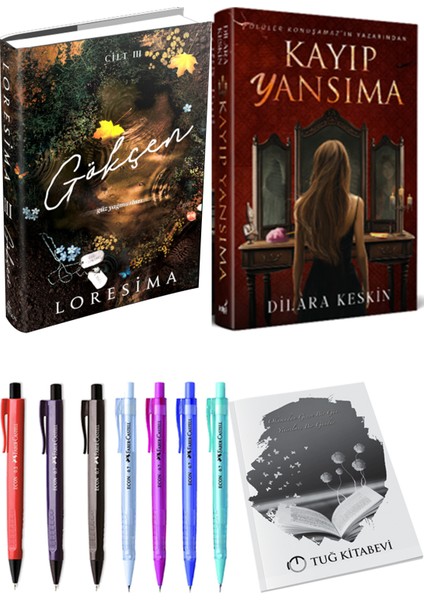 Kayıp Yansıma (Ciltli) ve Gökçen 3 (Ciltli) (2'li Set)