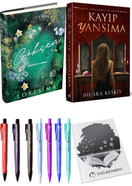 Kayıp Yansıma (Ciltli) ve Gökçen 4 (Ciltli) (2'li Set)