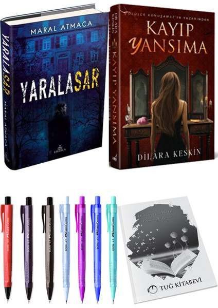 Kayıp Yansıma (Ciltli) ve Yaralasar 1 (Ciltli) (2'li Set)