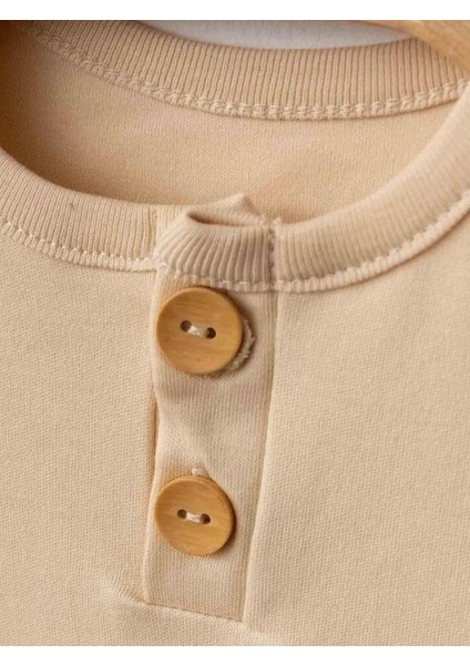 Bebek Düğmeli Organik Tulum modelleri