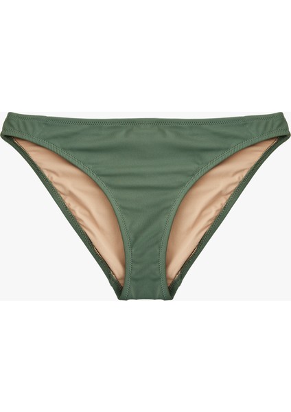Astarlı Standart Bel Slip Bikini Altı