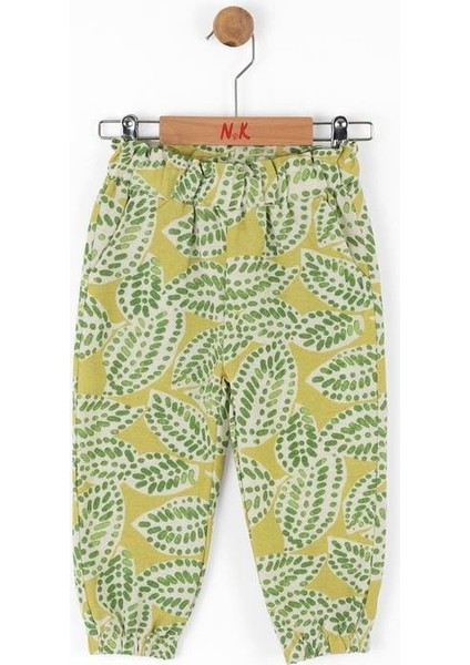 Kız Bebek Leaf Pantolon