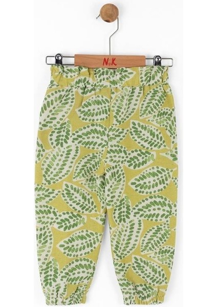 Kız Bebek Leaf Pantolon