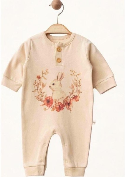 Bebek Tavşan Desenli Organik Tulum fiyatları