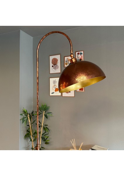Patina Lambader Hareketli Başlık Modern Dekoratif Metal Oturma Odası Çalışma Odası Lambası