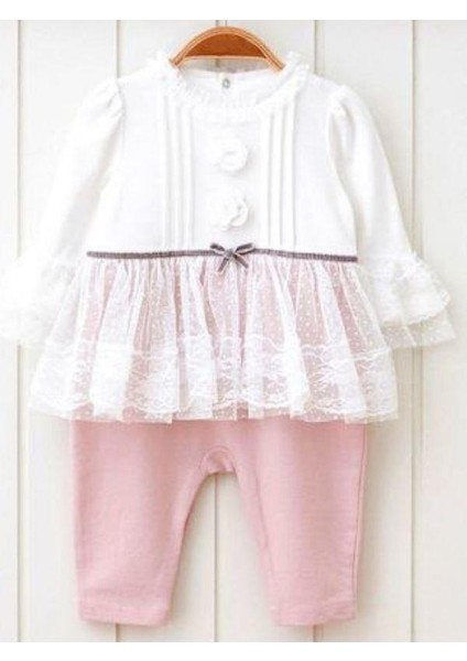 Kız Bebek Tütü Etekli Tütülü Tulum