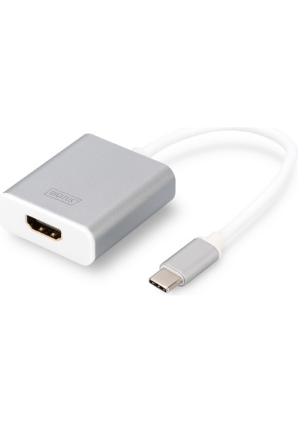 Usb Type C 4K Hdmı Adapter, Aluminium Housing, 20Cm Cable Length Chipset Da-70836
