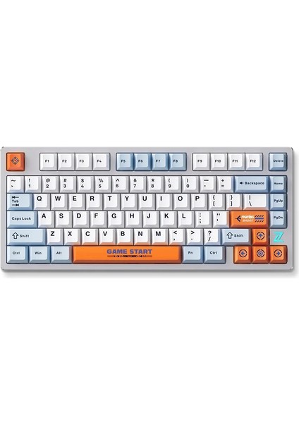 Z75S %75 Rgb Kablosuz Hotswap Turuncu – Mavi Mekanik Gaming Klavye (MC-Z75S-7)