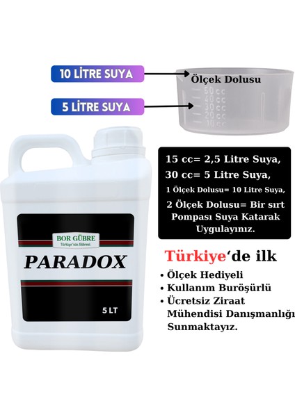 Paradox Sıvı Gübre 5lt
