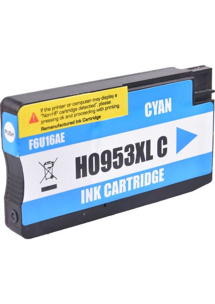 Hp J3P68A Yazıcı Kodu, Hp D9L18A Muadil Kartuş MAVI-953XL