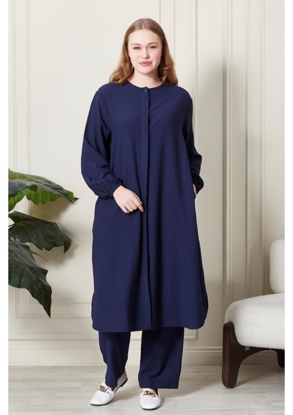 Kadın Büyük Beden Gofre Ikili Takım indirimleri