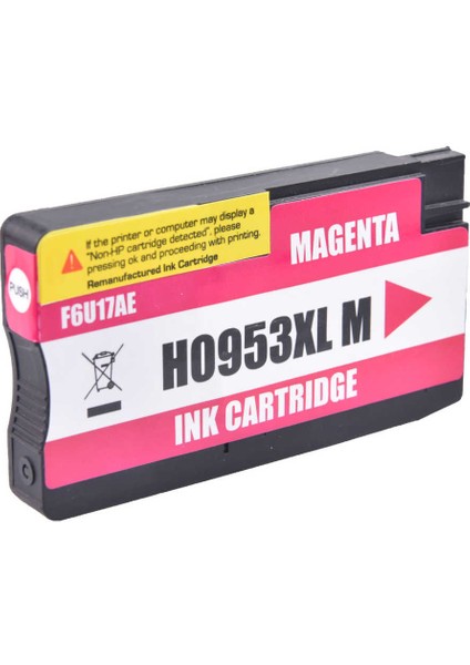 Hp G5J38A Yazıcı Kodu, Hp D9L63A Muadil Kartuş KIRMIZI-953XL