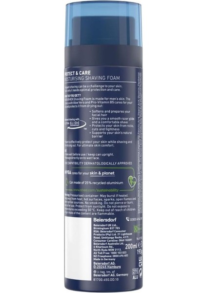 Nıvea Men Protect & Care Köpüğü 200ML fiyatları