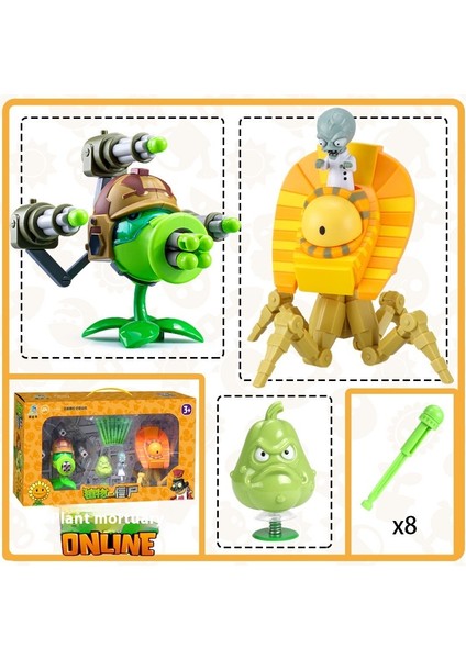 Plants Vs Zombies Oyuncak Figürleri Komple Hediye Seti (Yurt Dışından)