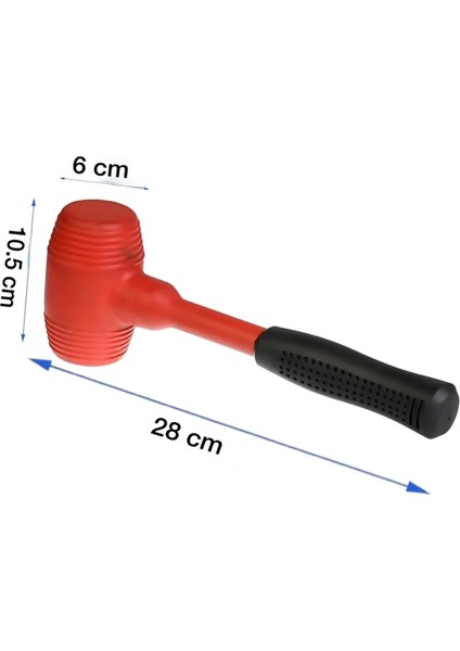 Çift Renkli Lastik Tokmak 60 mm fiyatları
