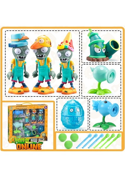 Plants Vs Zombies Oyuncak Figürleri Komple Hediye Seti (Yurt Dışından)