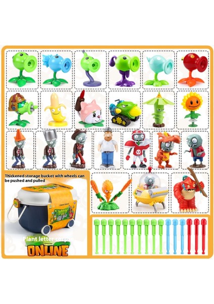 Plants Vs Zombies Oyuncak Figürleri Komple Hediye Seti (Yurt Dışından)