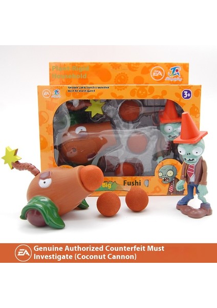 Plants Vs Zombies Oyuncakları Komple Hediye Seti Çıkarılabilir Model (Yurt Dışından)