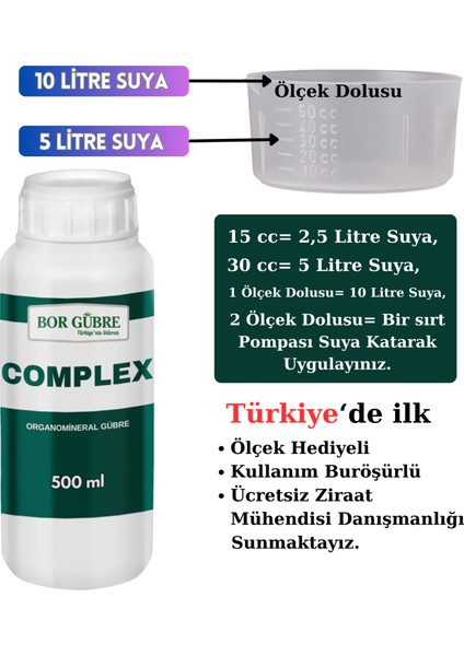 Complex -500 ml Organomineral Gübre