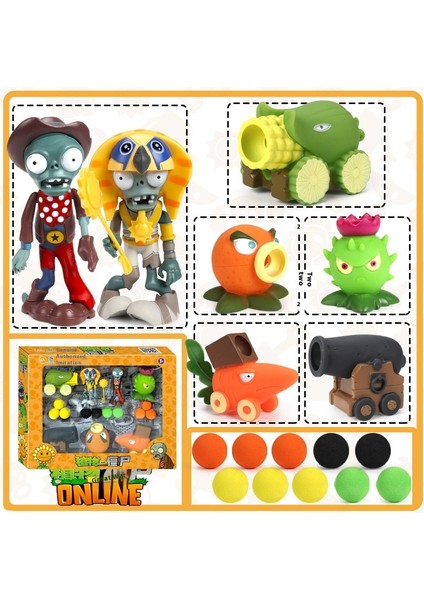 Plants Vs Zombies Oyuncak Figürleri Komple Hediye Seti (Yurt Dışından)
