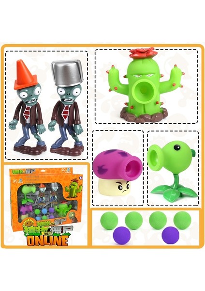 Plants Vs Zombies Oyuncak Figürleri Komple Hediye Seti (Yurt Dışından)