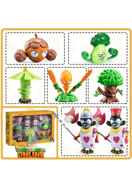 Plants Vs Zombies Oyuncak Figürleri Komple Hediye Seti (Yurt Dışından)